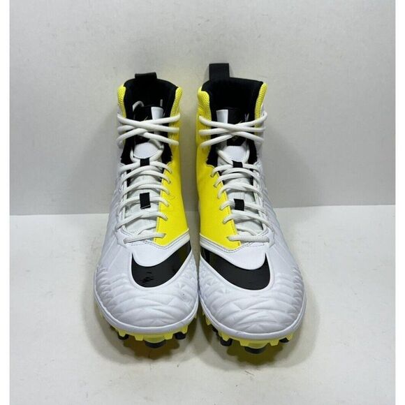2018 Nike Force Savage Varsity‎ Football Cleats White Yellow Size 10 880140 107 main image 7